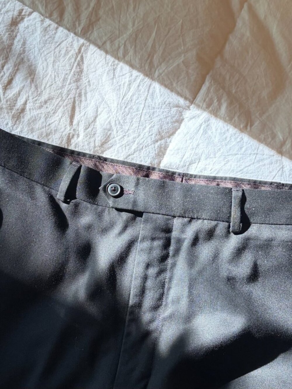 haggar black suit pants 34x32 - Picture 3 of 4